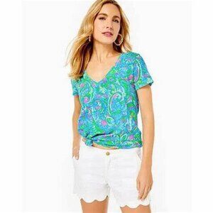 Lilly Pulitzer Resort White Buttercup 5" Inseam Shorts Textured Cotton 00 = XXS